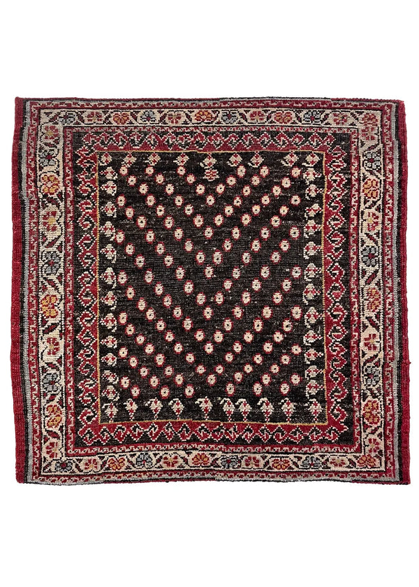 3'1"x3'3" Burano Tree of Life Hand Knotted