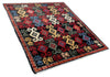 3'1"x3'4" Uzbek Hand Knotted