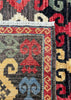 3'1"x3'4" Uzbek Hand Knotted
