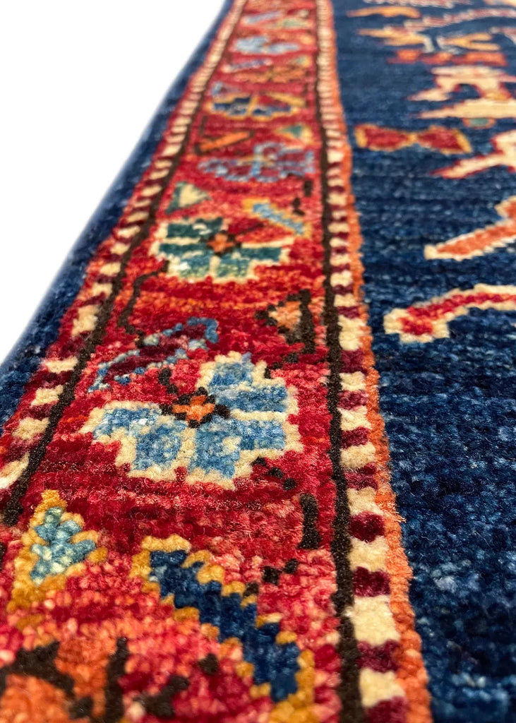 3'1"x4'10" Afshar Boteh Hand Knotted