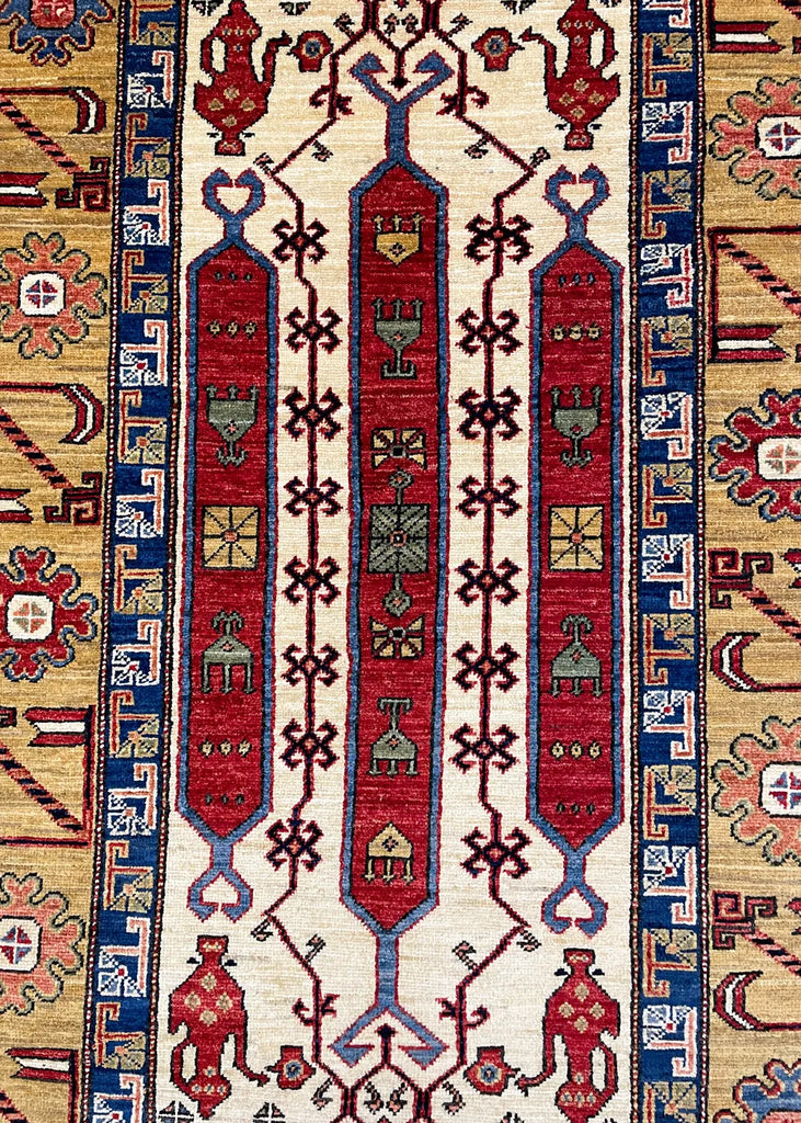 3'1"x4'11" Ladik Hand Knotted