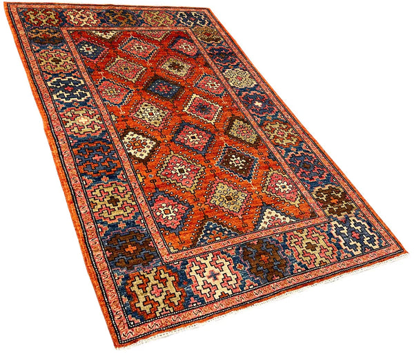 3'1"x4'11" Sarkisla Hand Knotted