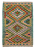 3'1"x4'4" Kilim Hand Woven