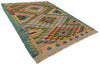 3'1"x4'4" Kilim Hand Woven