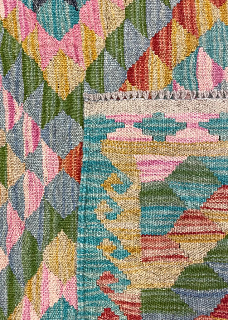 3'1"x4'4" Kilim Hand Woven
