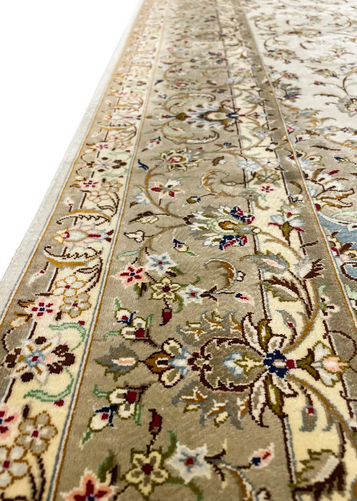 3'1"x5'1" Kashan Hand Knotted
