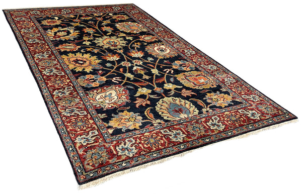 3'1"x5'1" Tabriz Hand Knotted