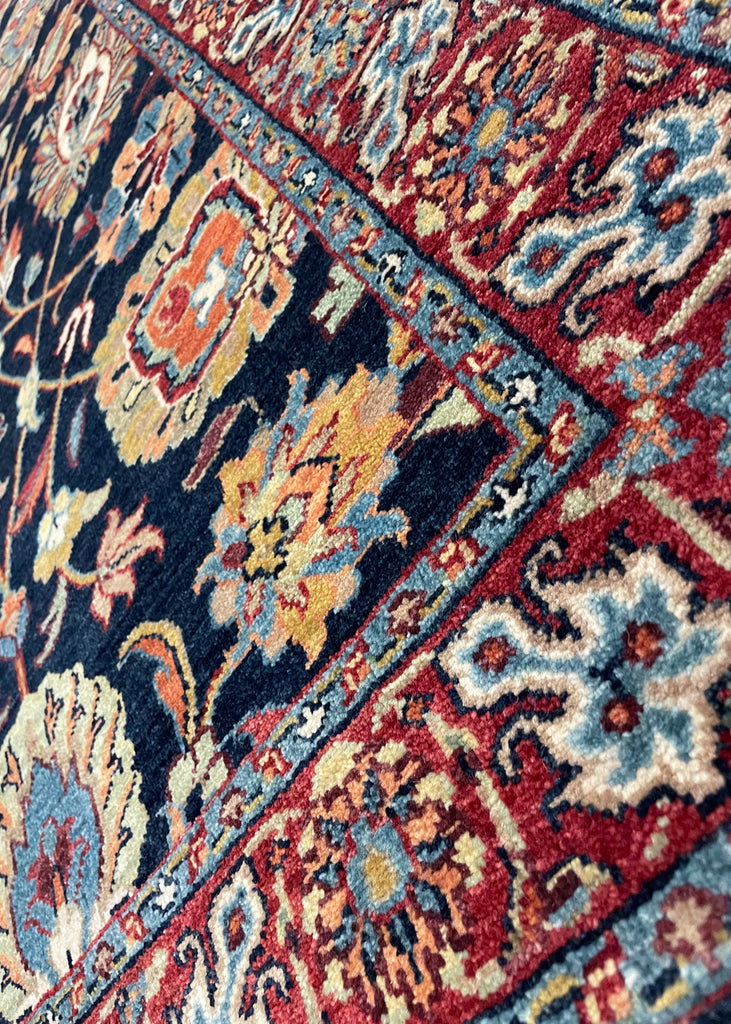 3'1"x5'1" Tabriz Hand Knotted
