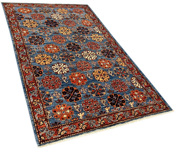 3'1"x5'3" Talish Hand Knotted