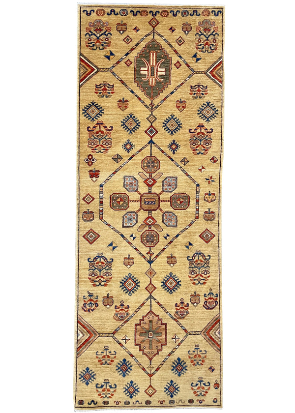 3'1"x8'5" Aspen Hand Knotted