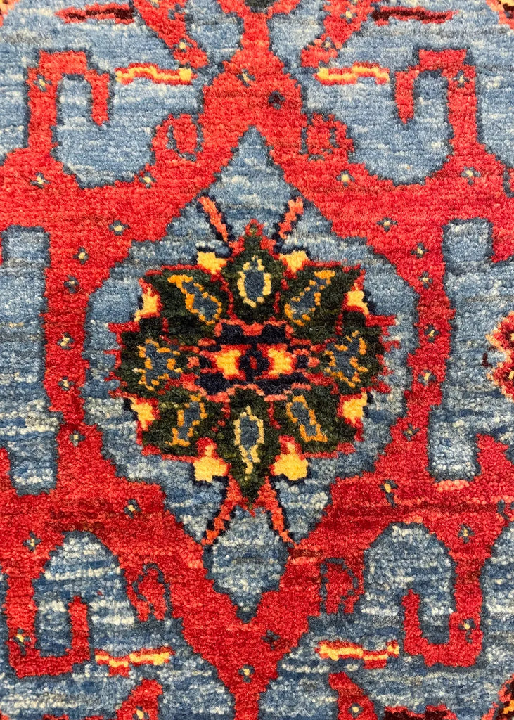 3'2"x4'9" Qashqai Hand Knotted