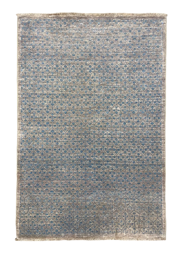 3'2"x4'9" Seljuk Hand Knotted