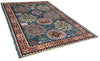 3'2"x5'1" Bamyan Kazak Hand Knotted