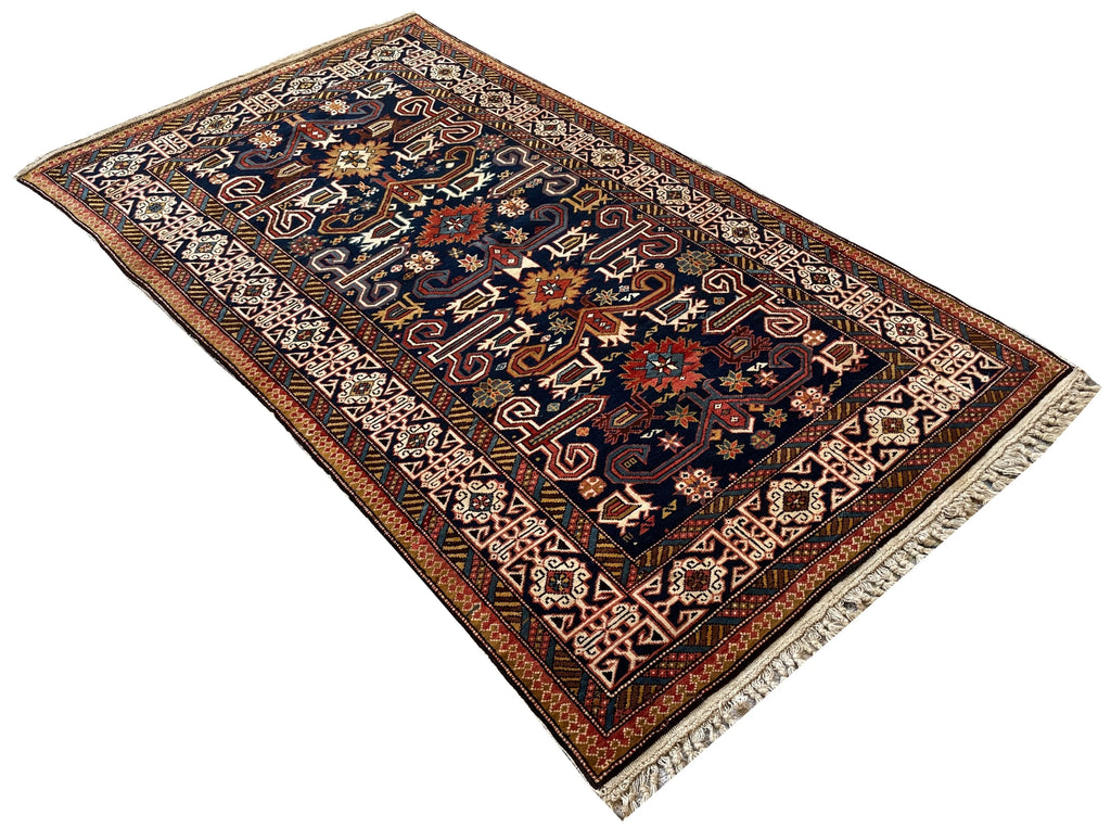 3'2"x5'6" Perepedil Hand Knotted
