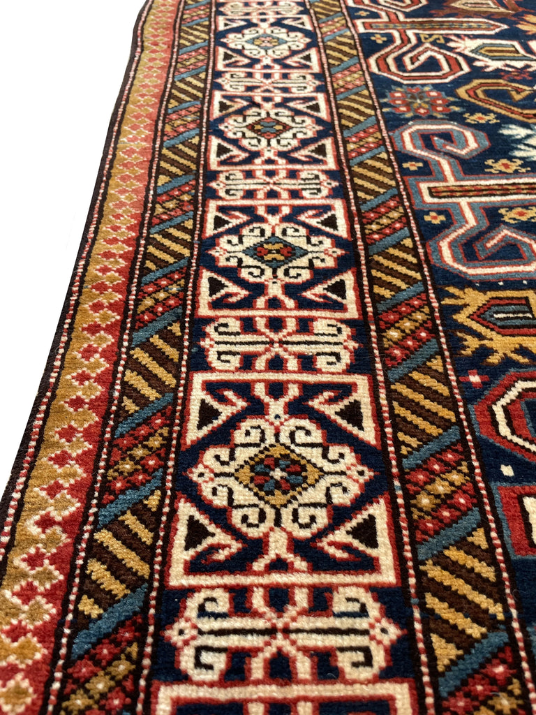3'2"x5'6" Perepedil Hand Knotted