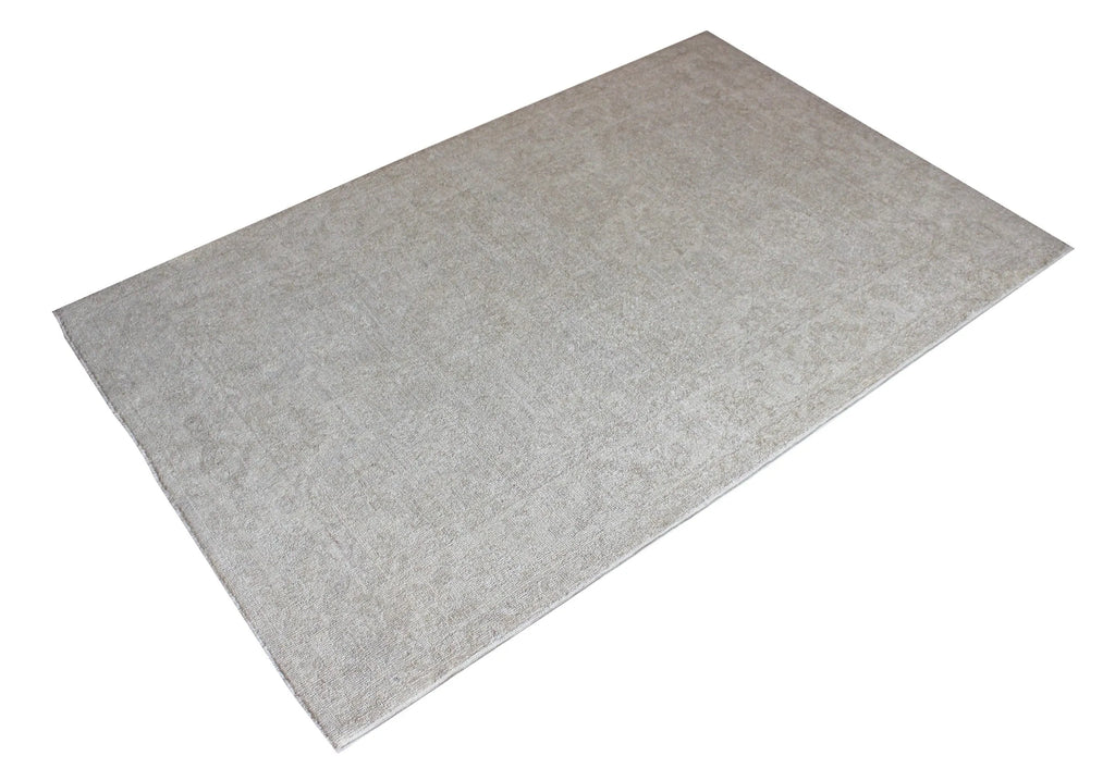 3'2"x5' "White Wash" Mina Khani Hand Knotted