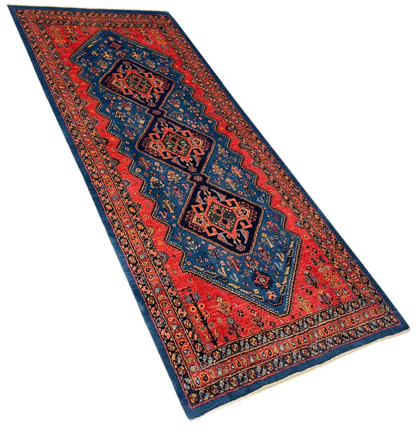 3'2"x6'4" Qashqai Hand Knotted