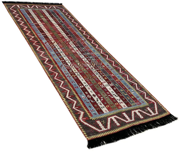 3'2"x8'3" Burano Aydin (s) Hand Knotted