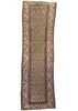 3'2"x9'5" N.W Persian Kurdish Hand Knotted