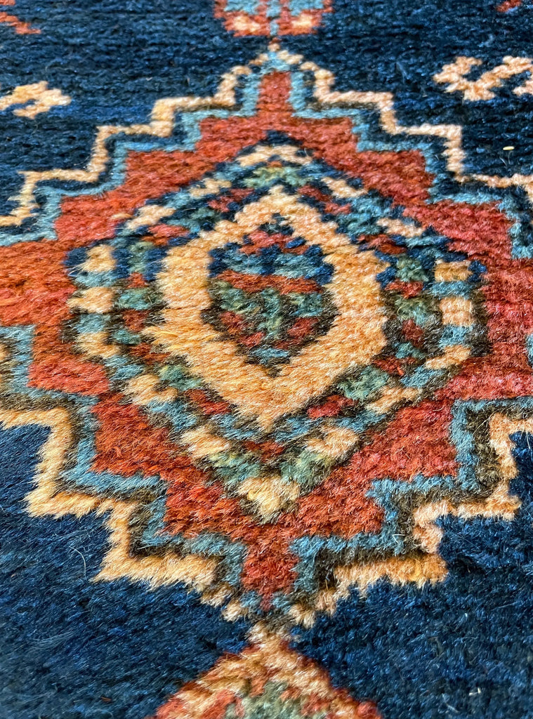 3'3"x10'11" Ardebil Hand Knotted