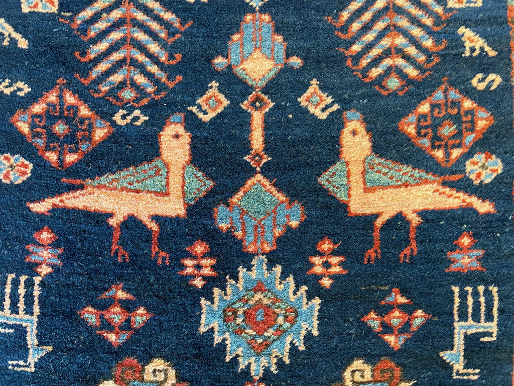 3'3"x10'11" Ardebil (s) Hand Knotted