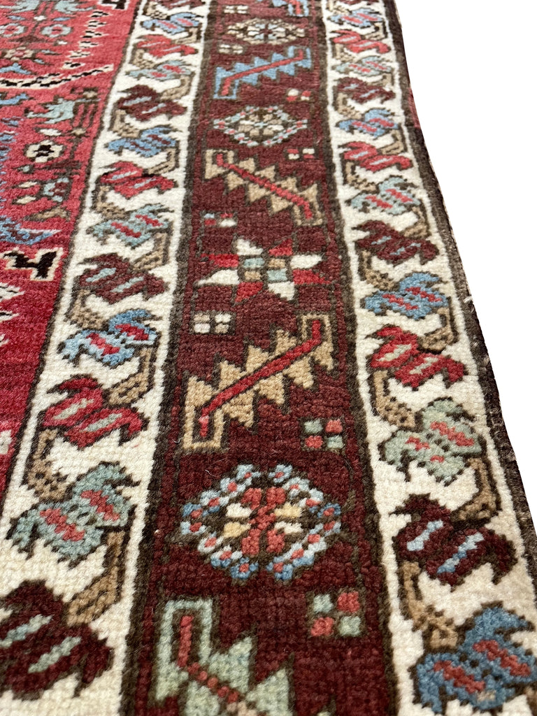 3'3"x10'2" Northwest Persian Hand Knotted