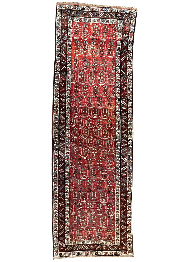 3'3"x10'2" Northwest Persian Hand Knotted