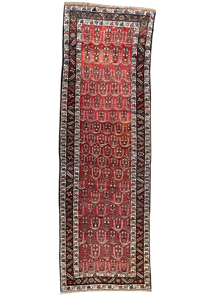 3'3"x10'2" Northwest Persian Hand Knotted