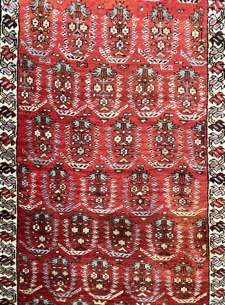 3'3"x10'2" Northwest Persian Hand Knotted
