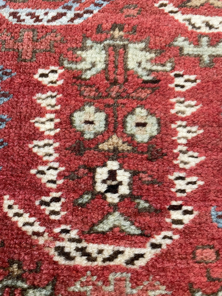 3'3"x10'2" Northwest Persian Hand Knotted