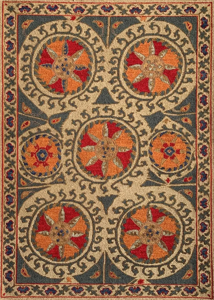 3'3"x10 Suzani 3 (s) Hand Woven