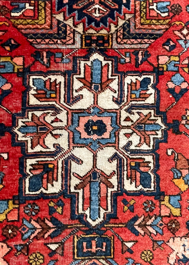3'3"x11'11" Lamberan Hand Knotted
