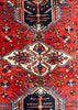 3'3"x11'11" Lamberan Hand Knotted
