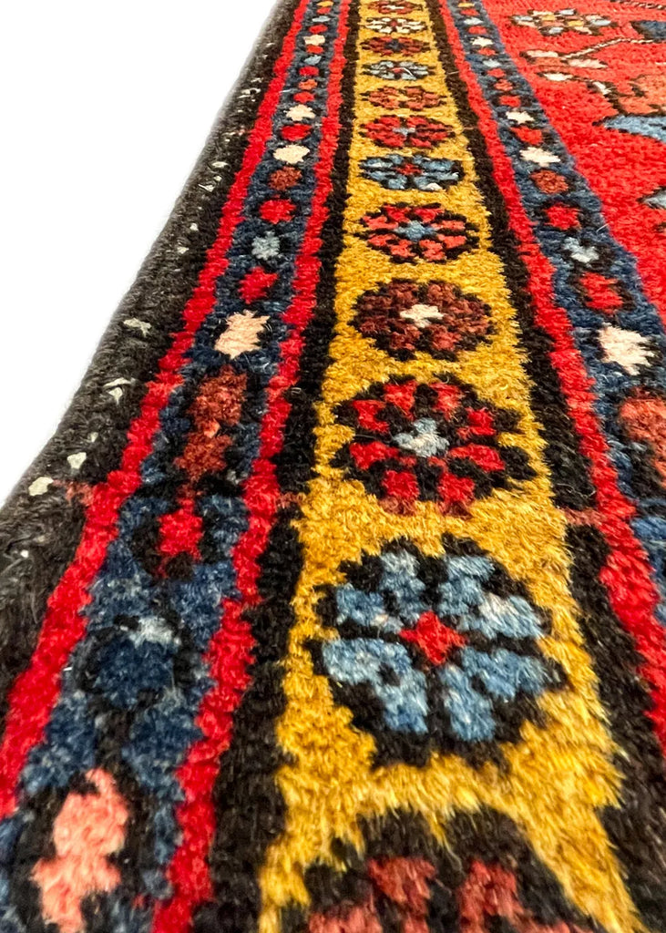 3'3"x11'11" Lamberan Hand Knotted