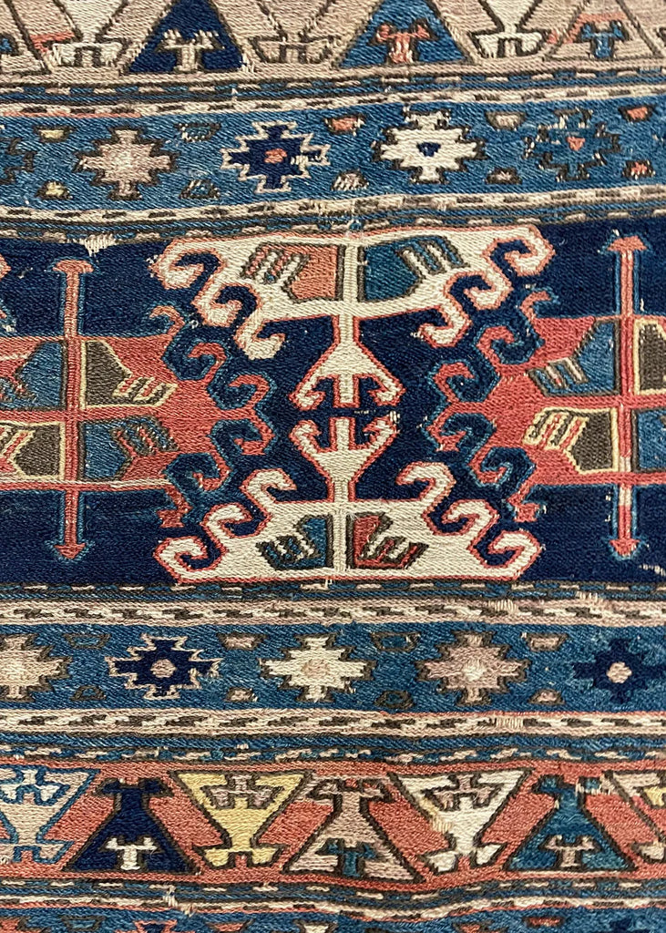 3'3"x1'6" Shahsaven Ali-begly Mafrash Hand Knotted