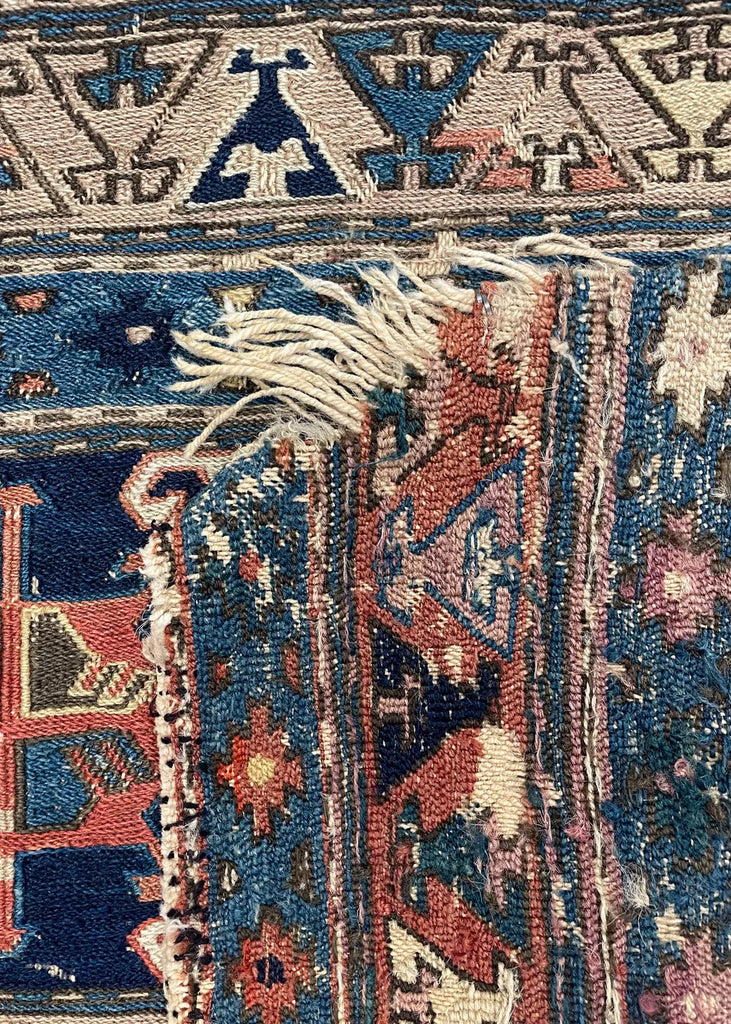 3'3"x1'6" Shahsaven Ali-begly Mafrash Hand Knotted