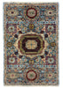 3'3"x4'11" Bamyan Mamluk Hand Knotted