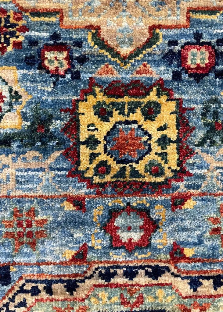 3'3"x4'11" Bamyan Mamluk Hand Knotted