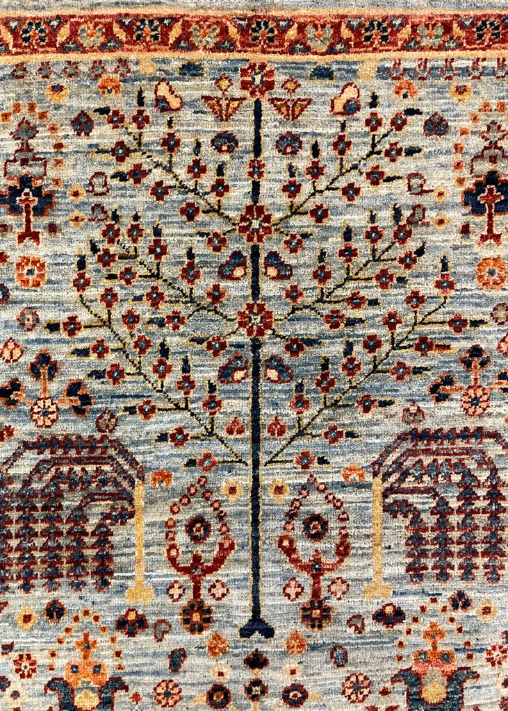 3'3"x5'3" Bakshiesh Hand Knotted