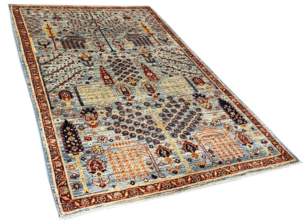 3'3"x5'3" Bakshiesh Hand Knotted