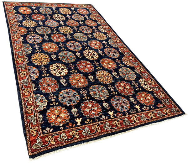 3'3"x5'3" Talish Hand Knotted