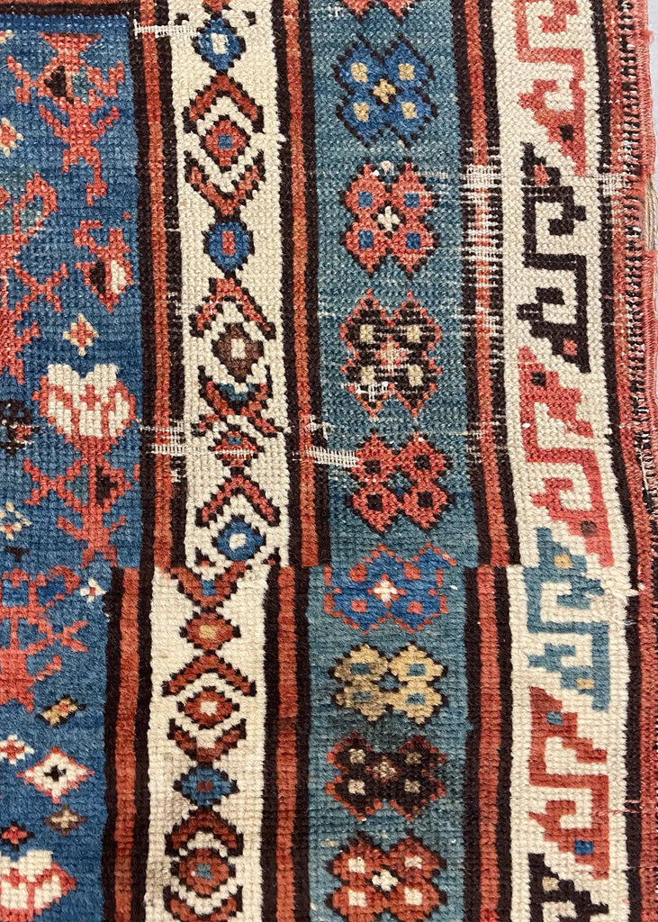 3'3"x5'5" Armenian Prayer Rug Hand Knotted