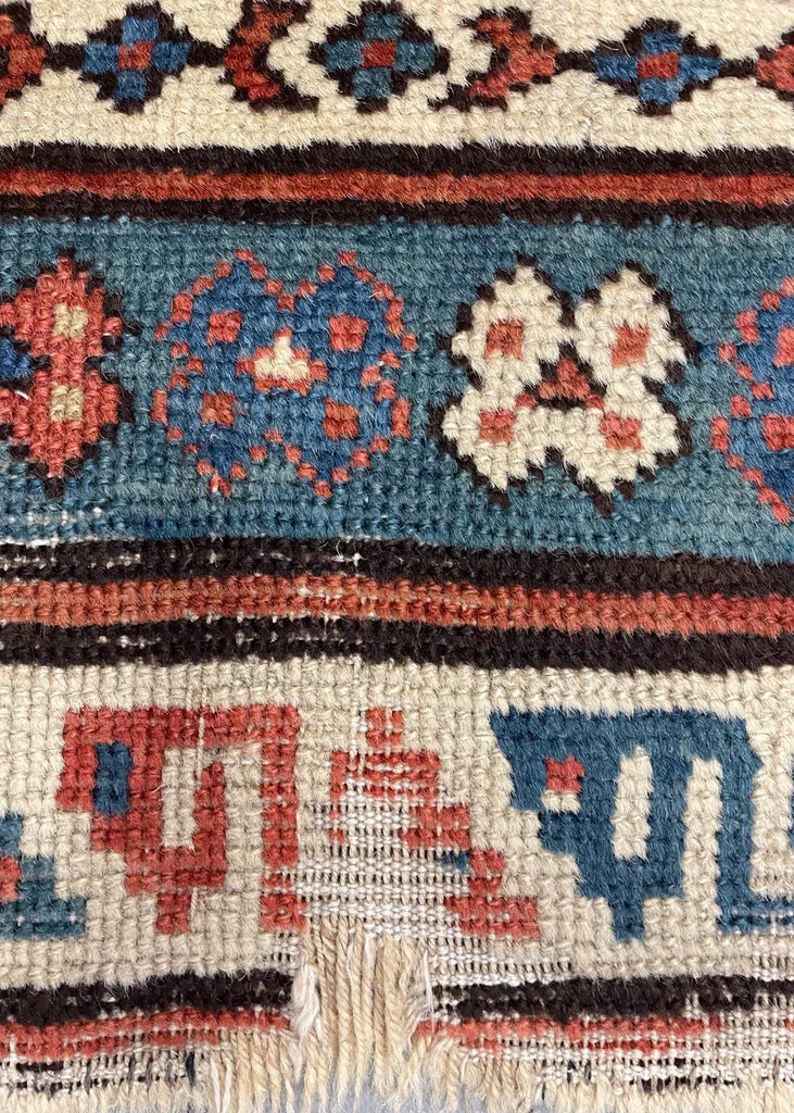 3'3"x5'5" Armenian Prayer Rug Hand Knotted