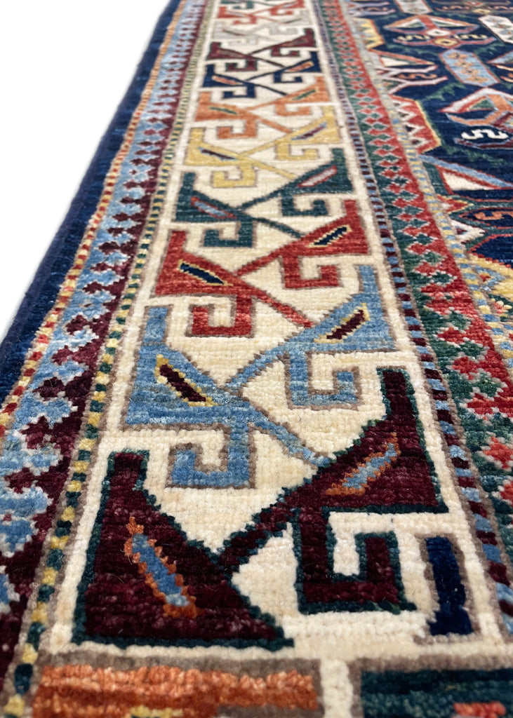 3'3"x6' Shirvan Hand Knotted