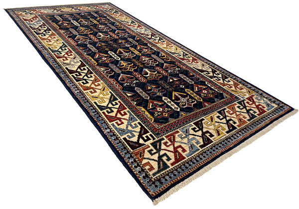 3'3"x6' Shirvan Hand Knotted