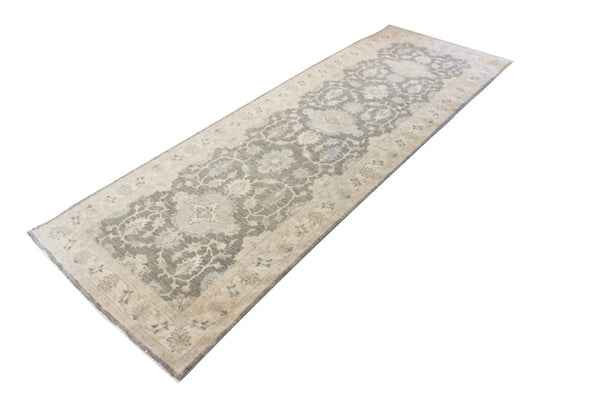 3'3"x9'5" Tabriz Hand Knotted