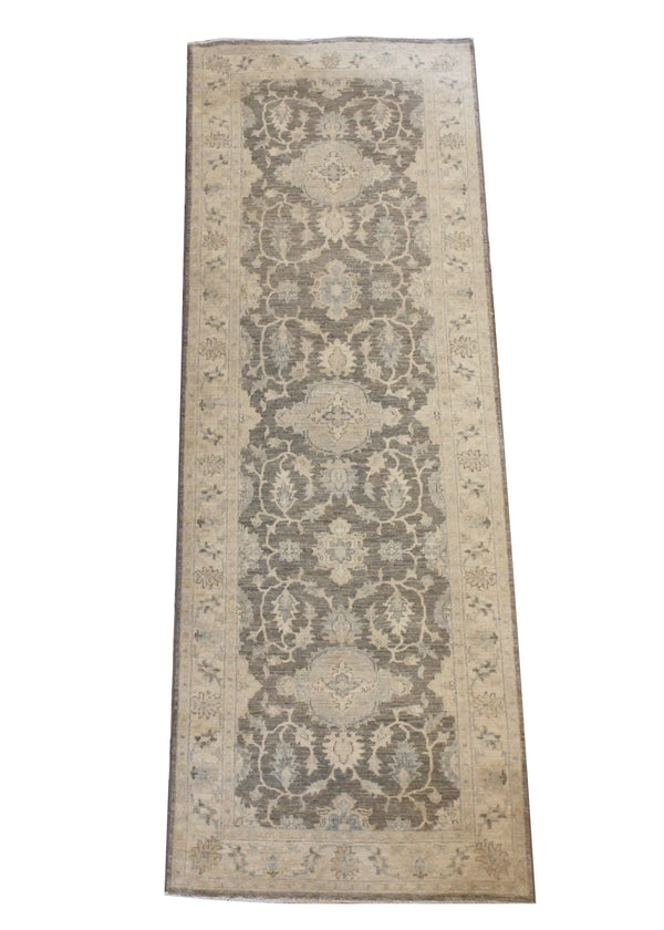 3'3"x9'5" Tabriz Hand Knotted