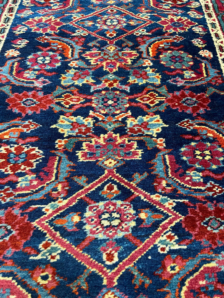 3'4"x16'9" Karabaugh Hand Knotted