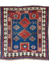 3'4"x3'8" Kazak Bordjalou Hand Knotted