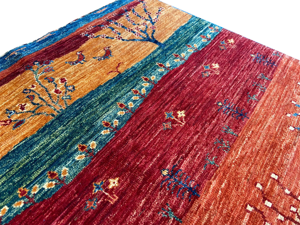 3'4"x4'10" Pak-Khorjeen Hand Knotted